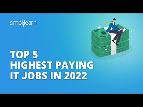Top 5 Highest Paying IT Jobs In 2022 | Highest Paying Jobs In IT Sector | Shorts | Simplilearn