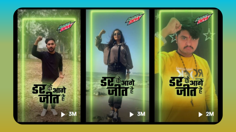 How Mountain Dew conquered with courage by amassing 10 billion views on Moj