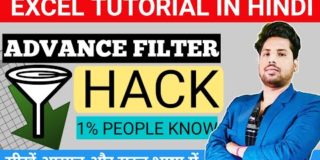 #Shorts | Advance Filter Hacks | Only 1 % Excel User Know | Excel Tips & Tricks