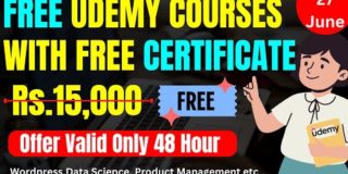 UDEMY Free Courses With Free Certificate | Learn New Skills Online | Beginner to Advance COURSES