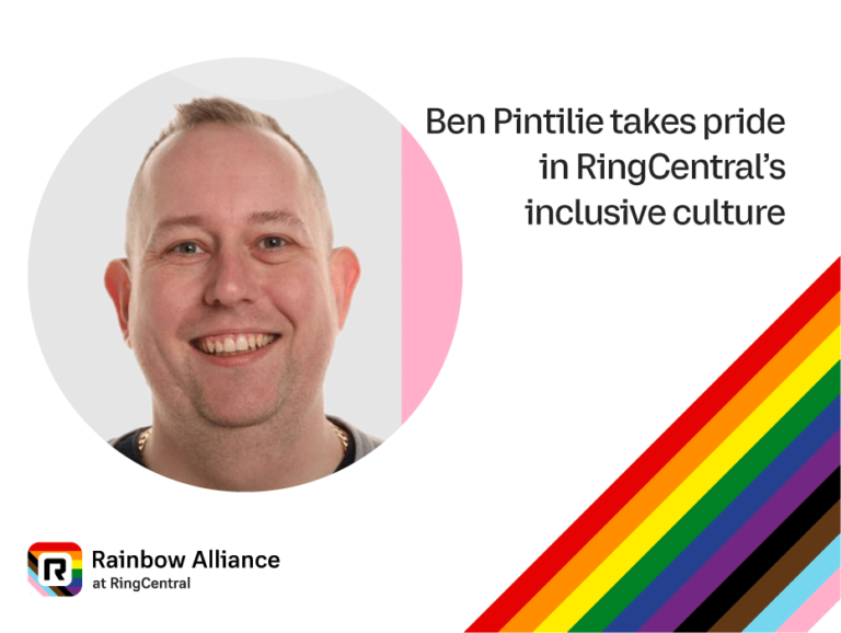 Ben Pintilie takes pride in RingCentral’s inclusive culture