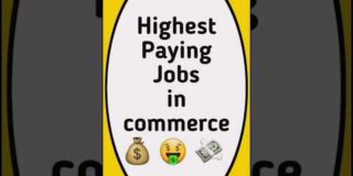 Top 5 Highest paying jobs in commerce in 2022-23 | करोड़ में salary | #shorts #youtubeshorts #viral
