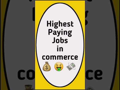 Top 5 Highest paying jobs in commerce in 2022 23 | करोड़ में salary | shorts youtubeshorts viral