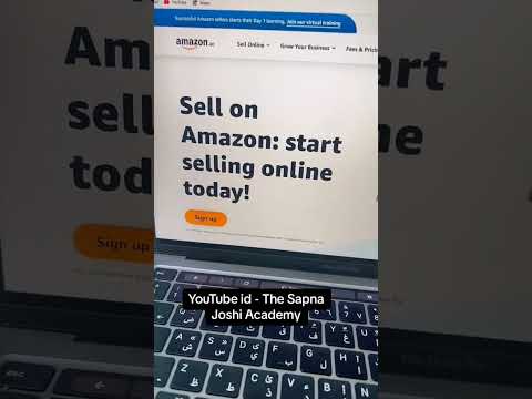 How ow to create Amazon seller account