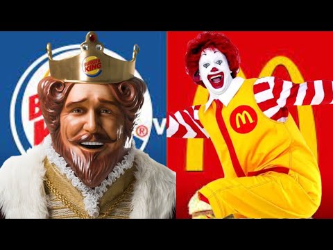 MC DONALD VS BURGER KING