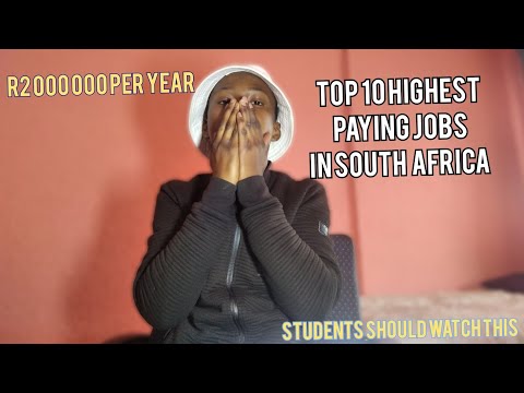 Top 10 highest paying jobs in South Africa