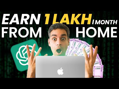 Earn 1 LAKHmonth and MORE with ChatGPT Artifical Intelligence 2023 | Ankur Warikoo Hindi