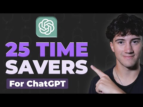 25 Ways to SAVE time using ChatGPT in 2023 Full Guide ⏰ 💻