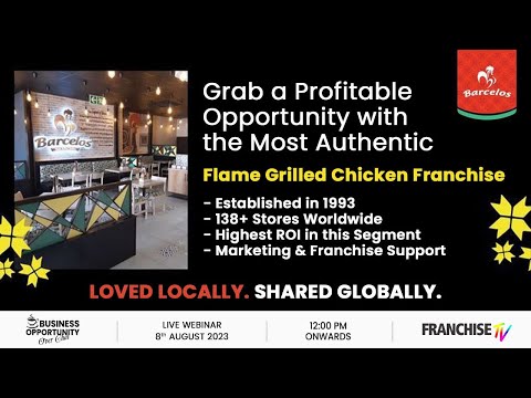 South Africas Famous Barcelos Franchise Opportunity | Flame Grilled Chicken | BOOC