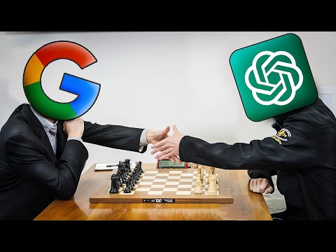 Google vs ChatGPT INSANE CHESS