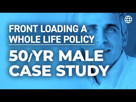 Front Loading a Whole Life Policy 50Yr Male CASE STUDY