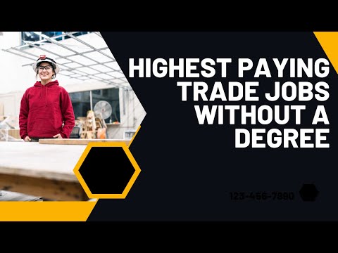 Highest Paying Trade Jobs Without a Degree