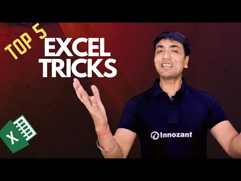 Top 5 Excel Productivity Tricks | Excel Tips and Tricks