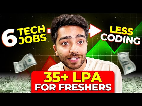 Top 6 Highest Paying Tech Jobs You Don’t Know About | Do Less Coding And Earn 35 LPA+ 🚀