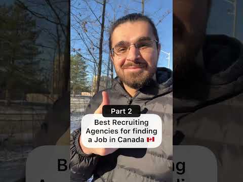 HOW TO GET A JOB IN CANADA from India Part2| Best recruiting agencies| Highest Paying jobs in Canada