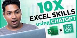 How to Increase your Excel Skills with ChatGPT (10x Productivity 😉)