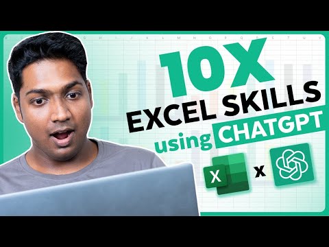 How to Increase your Excel Skills with ChatGPT 10x Productivity 😉