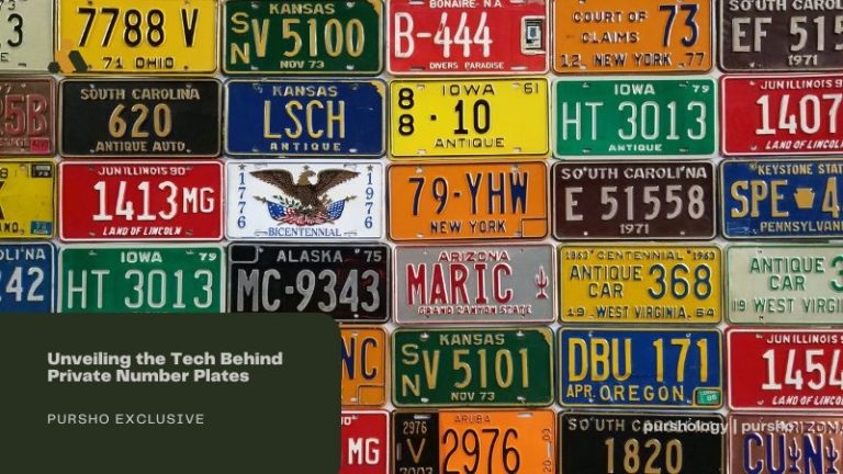 Unveiling the Tech Behind Private Number Plates