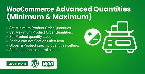 WooCommerce Min Max Quantities By Motif Creatives