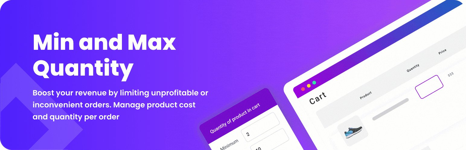 MinMax Quantities for WooCommerce By WooCommerce