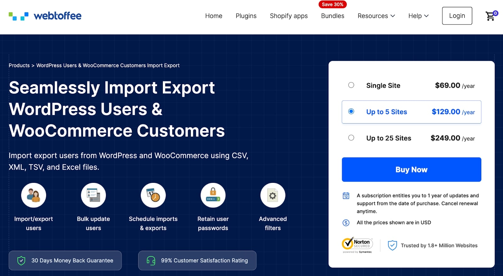 WordPress Users & WooCommerce Customers Import Export