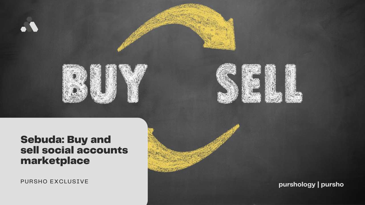 Sebuda: Buy and sell social accounts marketplace