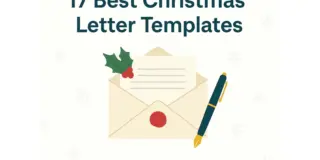 17 Best Christmas Letter Templates (Free Examples)