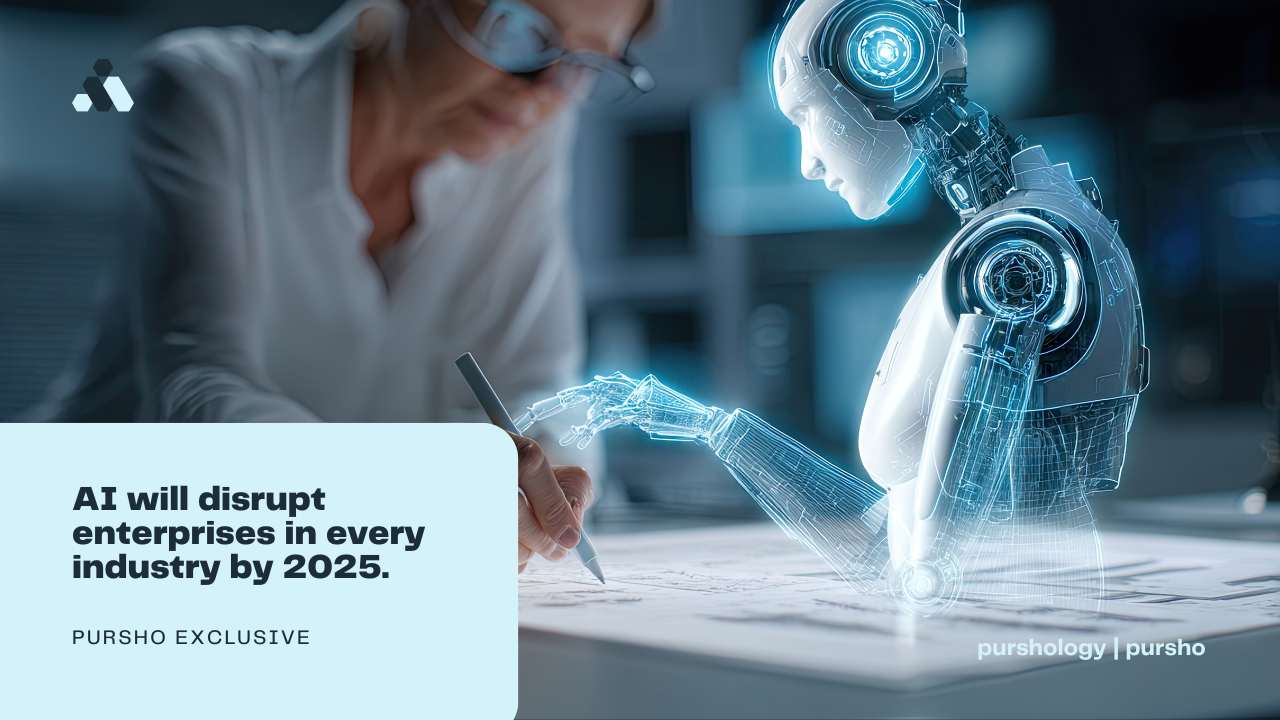 AI will disrupt enterprises in every industry by 2025.