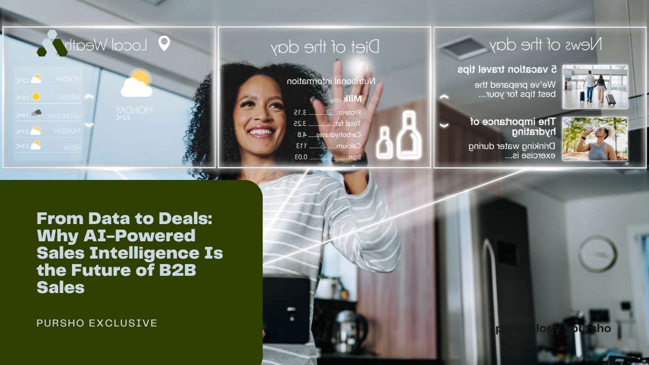 From Data to Deals: Why AI-Powered Sales Intelligence Is the Future of B2B Sales