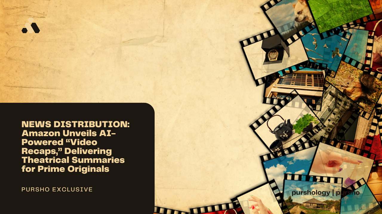 NEWS DISTRIBUTION: Amazon Unveils AI-Powered “Video Recaps,” Delivering Theatrical Summaries for Prime Originals