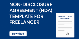 Free Non-Disclosure Agreement (NDA) template for freelancer in Word format to protect confidential business information