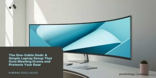 The One-Cable Desk: A Simple Laptop Setup That Cuts Meeting Drama and Protects Your Gear