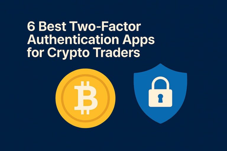 6 Best Two‑Factor Authentication (2FA) Apps for Crypto Traders