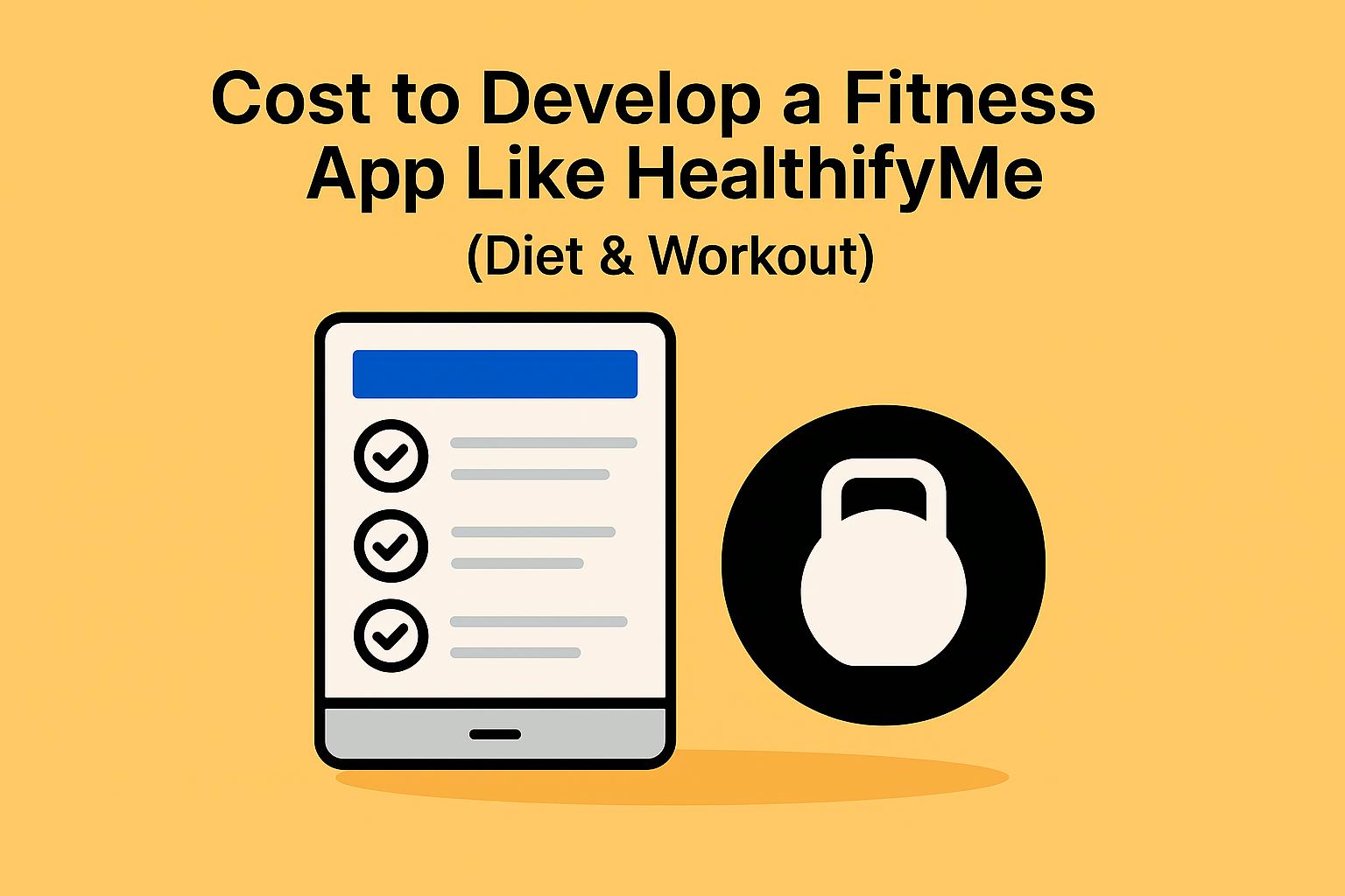 Cost to Develop a Fitness App Like HealthifyMe (Diet & Workout) — 2026 Complete Guide