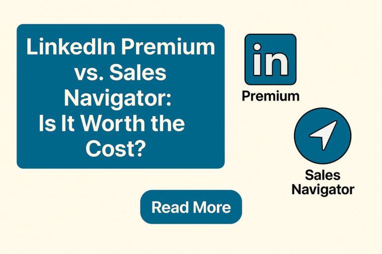 LinkedIn Premium vs Sales Navigator: Is It Worth the Cost in 2026?