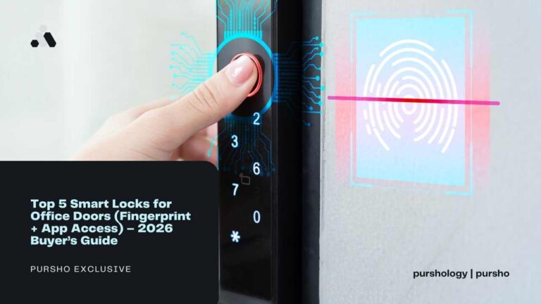 Top 5 Smart Locks for Office Doors (Fingerprint + App Access) – 2026 Buyer’s Guide
