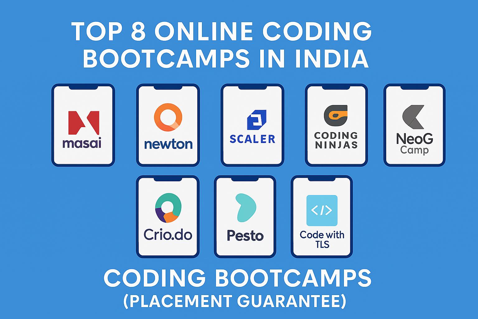 Top 8 Online Coding Bootcamps in India (Placement Guarantee)
