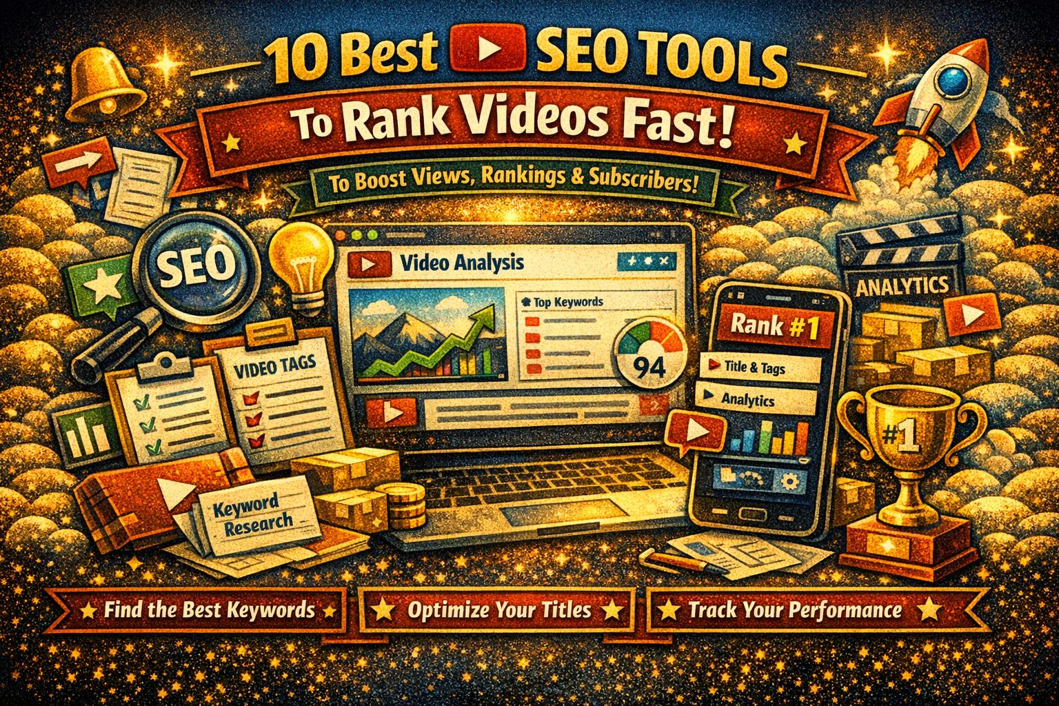 10 Best YouTube SEO Tools to Rank Videos Fast (2026)
