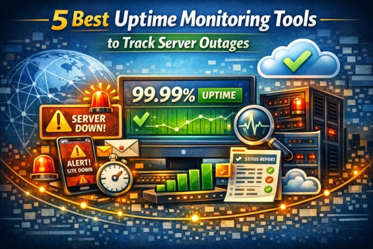 5 Best Uptime Monitoring Tools to Track Server Outages (2026 Guide)