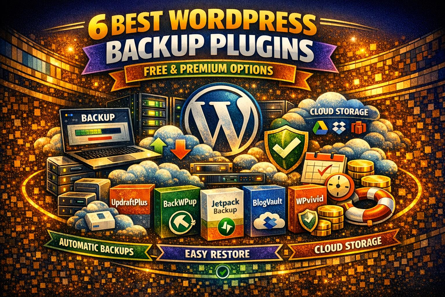 6 Best WordPress Backup Plugins (Free & Premium Options) in 2026