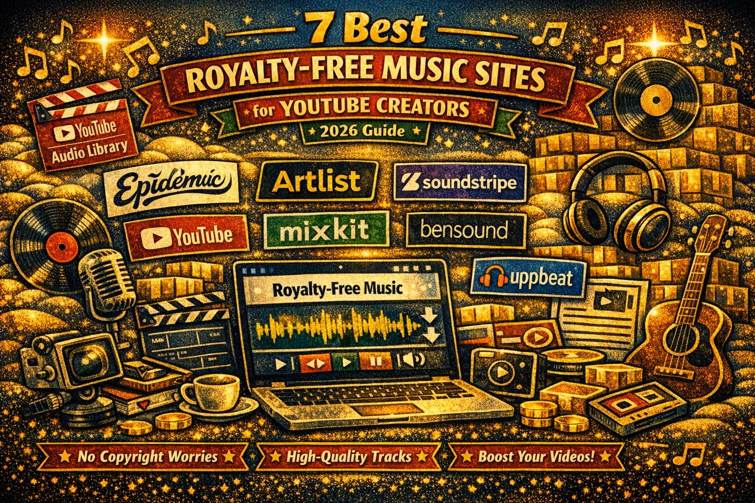 7 Best Royalty‑Free Music Sites for YouTube Creators (2026 Guide ...