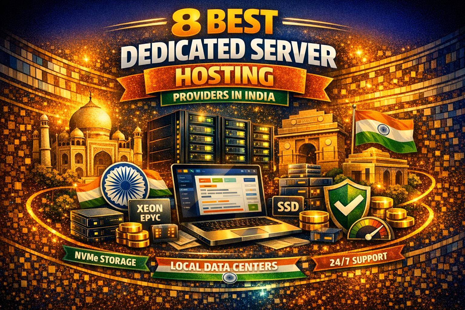 8 Best Dedicated Server Hosting Providers in India (2026 Edition)