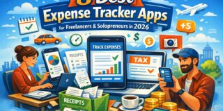 8 Best Expense Tracker Apps for Freelancers & Solopreneurs in 2026 (Ultimate Guide)
