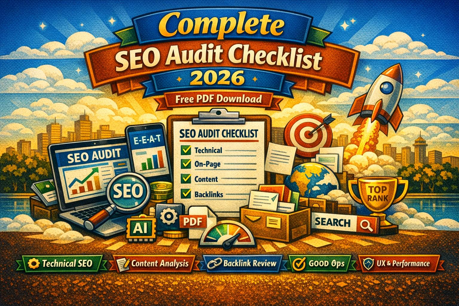 Complete SEO Audit Checklist 2026 (Free PDF Download)