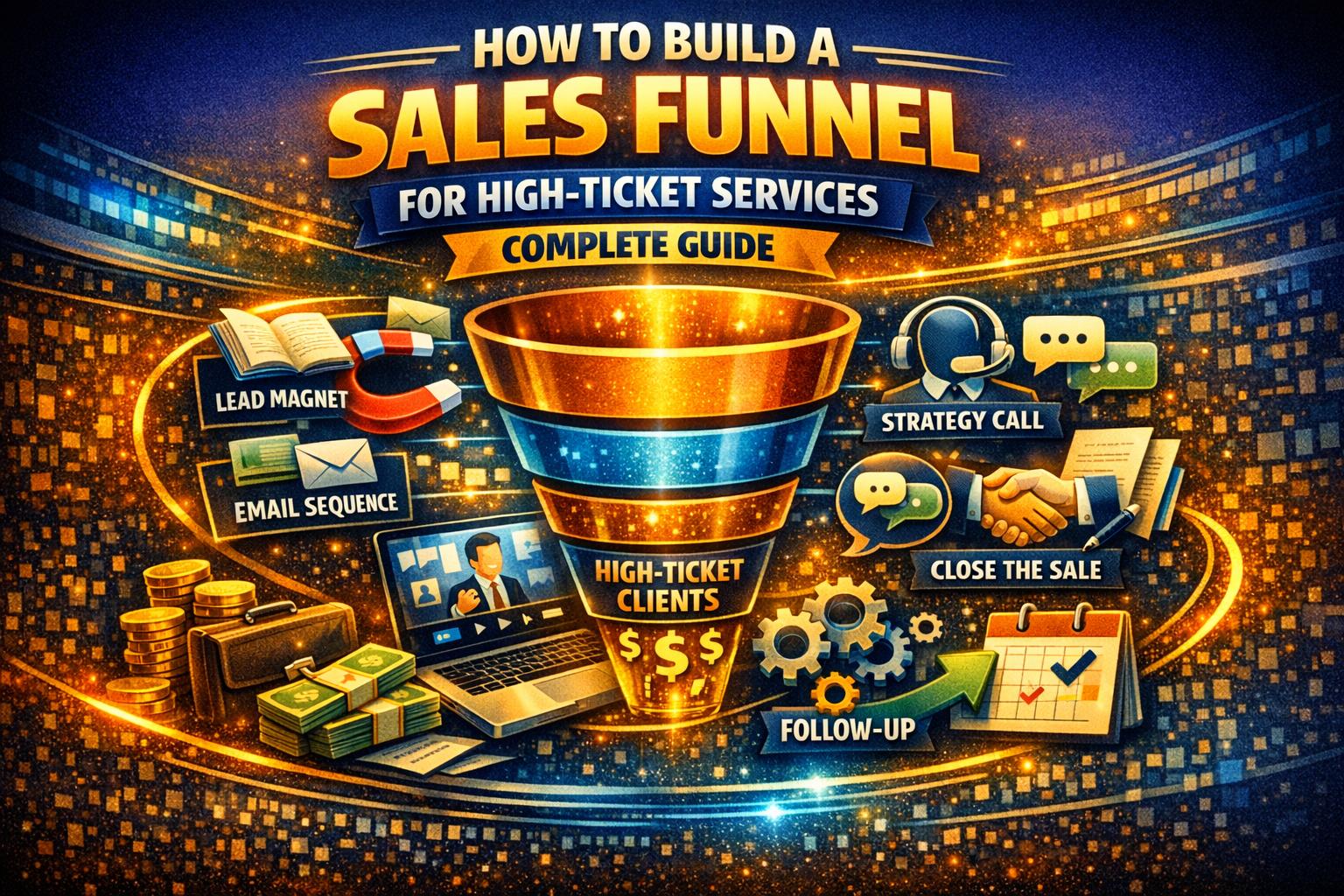How to Build a High‑Converting Sales Funnel for High‑Ticket Services (Complete Guide)