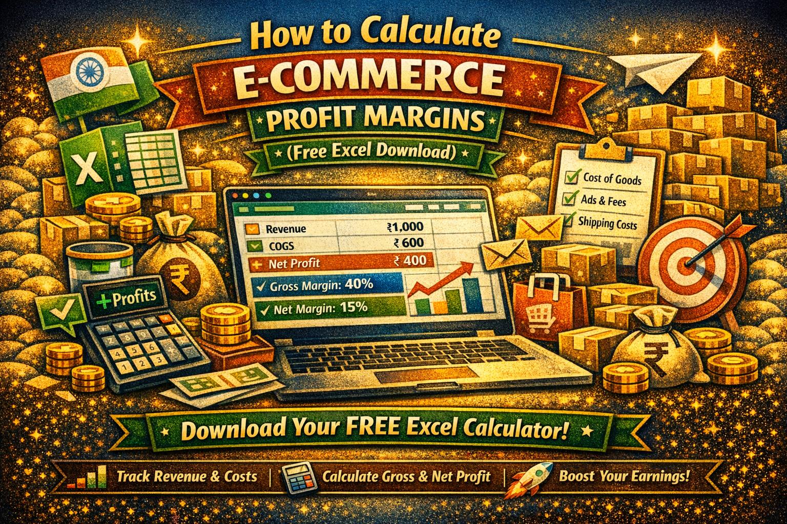 How to Calculate E‑commerce Profit Margins (Free Excel Download)