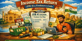 How to File Income Tax Return (ITR‑4) for Freelancers in India (2026 Guide)