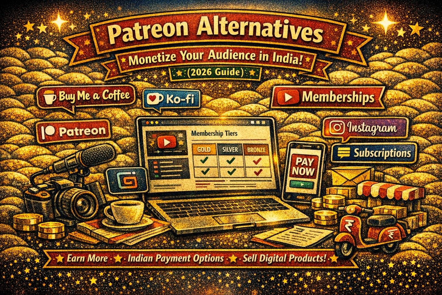 Patreon Alternatives
