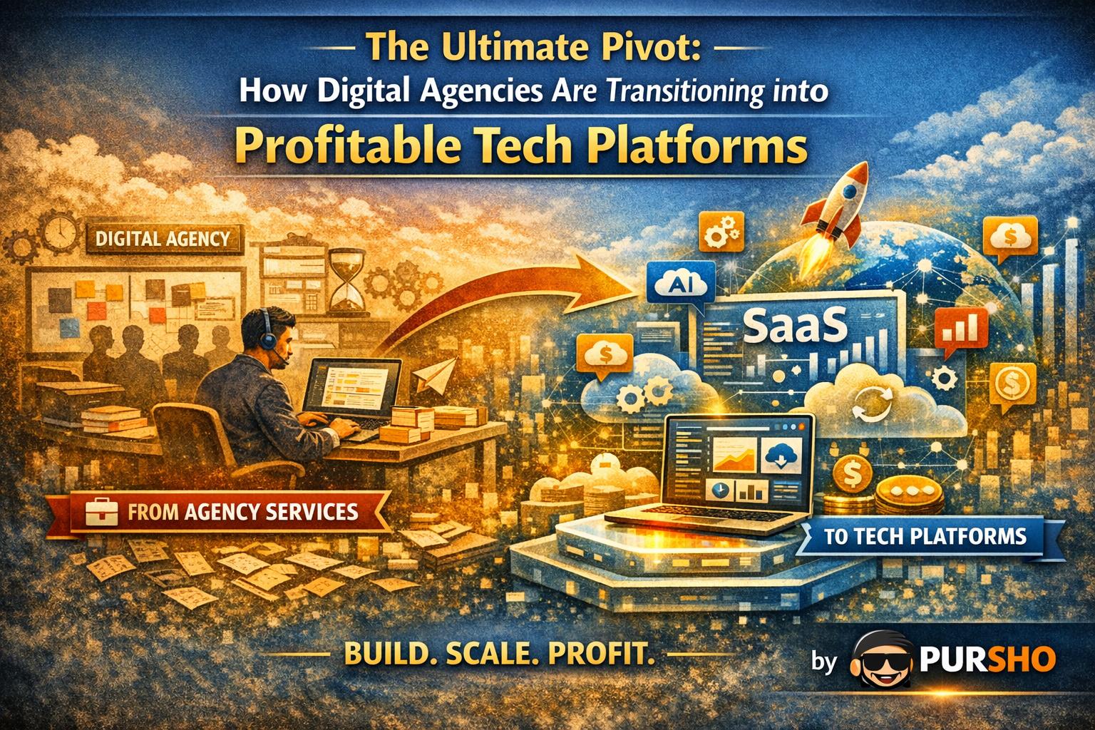 The Ultimate Pivot: How Digital Agencies Are Transforming Into Profitable Tech Platforms
