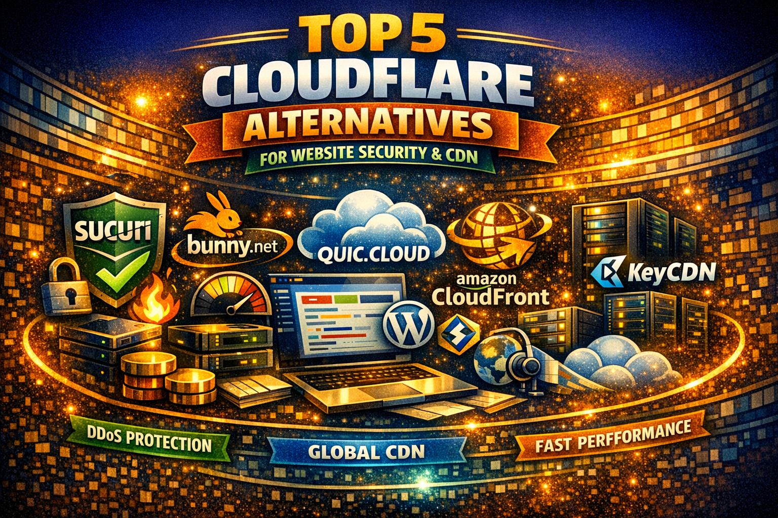 Top 5 Cloudflare Alternatives for Website Security & CDN (2026 Guide)